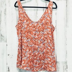 Free People Spring Floral Blouse Size Large